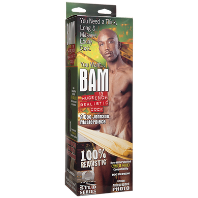 Фаллоимитатор Doc Johnson BAM - Huge 13 Inch Realistic Cock SO2819 фото