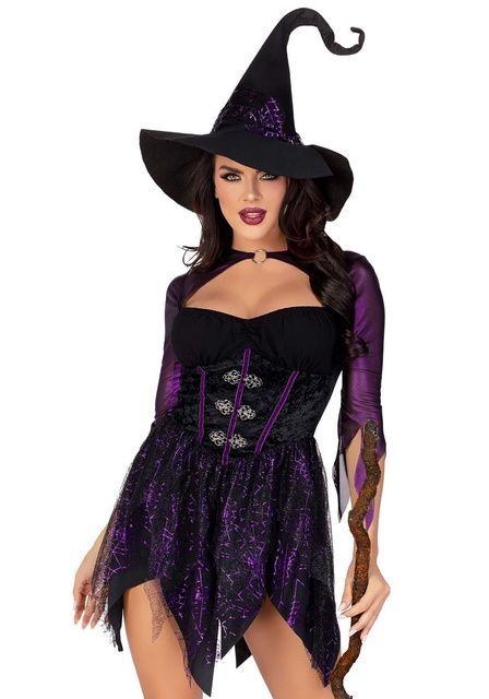 Костюм ведьмы Leg Avenue Mystical Witch XL, платье, шляпа SO9335 фото
