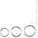 Набор эрекционных колец Sinner Gear Unbendable &mdash; Cock/Ball Ring & Glans Ring Set SO4584 фото 3