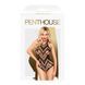 Боди с геометрическим орнаментом Penthouse - Go Hotter Black XL SO5263 фото 3