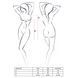 Костюм медсестры Passion AKKIE SET XXL/XXXL, white, сорочка, трусики, шапочка EL10203 фото 2