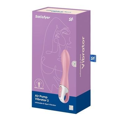 Вибратор точки G надувной Satisfyer Air Pump Vibrator 2 SO8411 фото