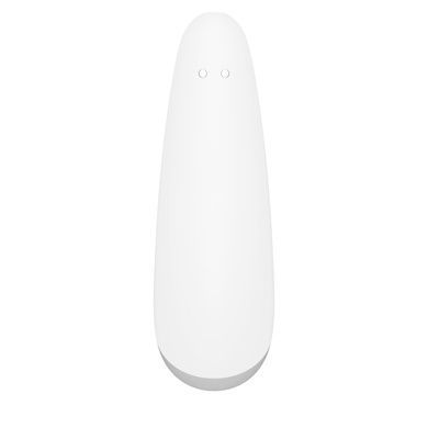 Вакуумний кліторальний стимулятор Satisfyer Curvy 2+ White з керуванням через інтернет SO3783 фото