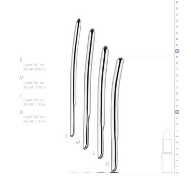 Набор уретральных стимуляторов Sinner Gear Unbendable &ndash; Single Ended 4 шт, диаметры 9,10,11,12мм SO4585 фото