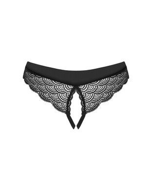 Трусики с доступом Obsessive Chemeris crotchless panties XS/S SO9764 фото