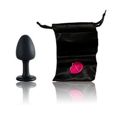 Анальная пробка Dorcel Geisha Plug Diamond L с шариком внутри, создает вибрации, макс. диаметр 4 см MD1304 фото