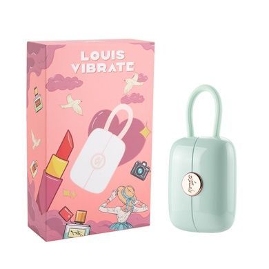 Вакуумний кліторальний стимулятор Otouch Louis Vibrate Teal з вібрацією SO9429 фото