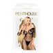 Бодистокинг с имитацией лифа Penthouse - High Profile Black XL SO5266 фото 3