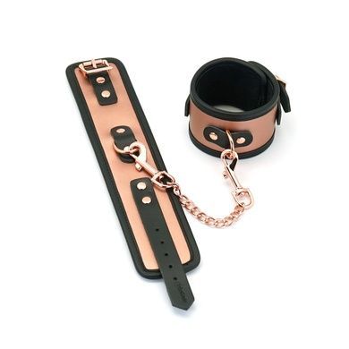 Поножи Liebe Seele Rose Gold Memory Ankle Cuffs, натуральная кожа, розовое золото SO9497 фото