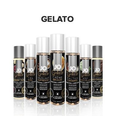 Змазка на водній основі JO GELATO Tiramisu (30 мл) без цукру, парабенів та пропіленгліколю SO1466 фото