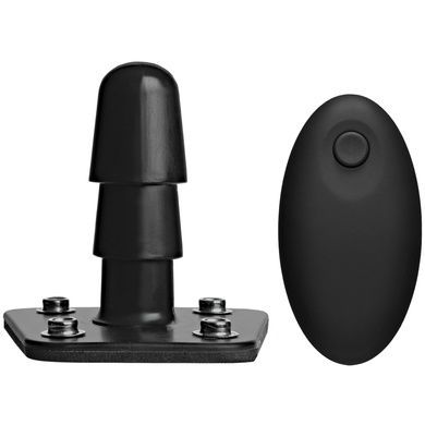 Набор для страпона Doc Johnson Vac-U-Lock VIBRATING Dual Density ULTRASKYN Set: диаметр 3&times;3,8 см SO6916 фото