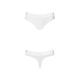 Трусики-бразиліана з бавовни Passion PS005 PANTIES M, white SO4224 фото 5