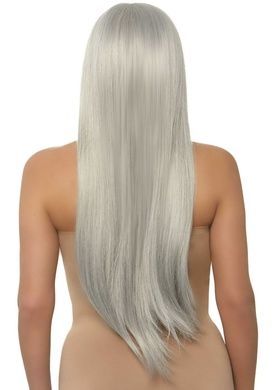 Парик Leg Avenue 33&Prime; Long straight center part wig Grey SO8588 фото