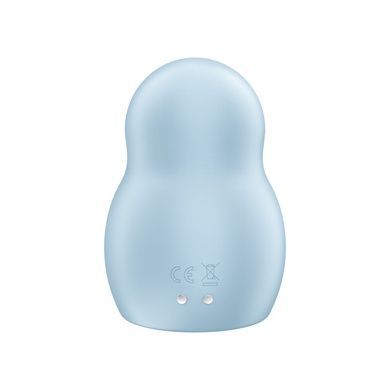 Вакуумний стимулятор з вібрацією Satisfyer Pro To Go 1 Blue SO7798 фото