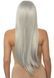 Парик Leg Avenue 33&Prime; Long straight center part wig Grey SO8588 фото 2
