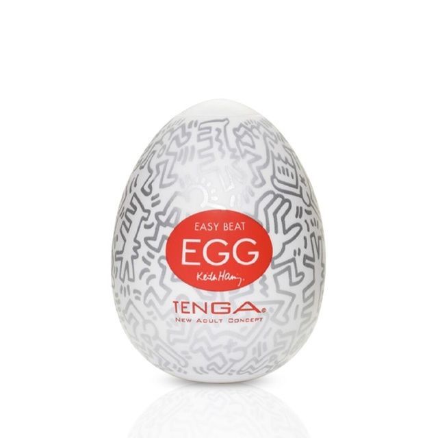 Мастурбатор-яйцо Tenga Keith Haring Egg Party SO1650 фото