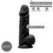 Фалоімітатор SilexD Norman Black (MODEL 4 size 8.5in), двошаровий, силікон + Silexpan, діаметр 5 см SO9922 фото 2