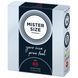 Презервативы Mister Size - pure feel - 60 (3 condoms), толщина 0,05 мм SO8036 фото 2
