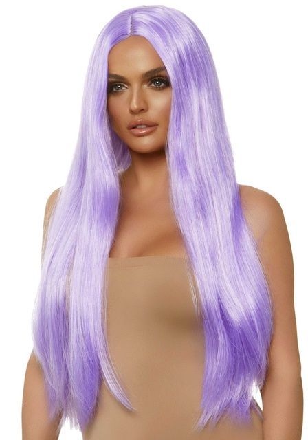 Парик Leg Avenue 33&Prime; Long straight center part wig lavender SO8589 фото
