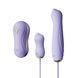Набор 3в1 Zalo &ndash; UNICORN Set Violet, виброяйцо, пульсатор, вакуумный стимулятор SO6688 фото 1