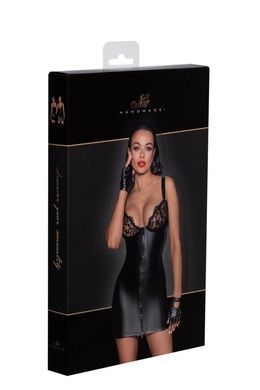 Платье с мокрым эффектом Noir Handmade F254 Powerwetlook mini-dress, XL SX0168 фото