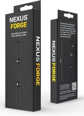 Подвійне ерекційне кільце-ласо Nexus FORGE, діаметр регулюється SO8694 фото