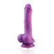 Фаллоимитатор 8.2&Prime; с вибрацией для секс-машин Hismith Purple Silicone Dildo with Vibe, KlicLok SO6212 фото 2