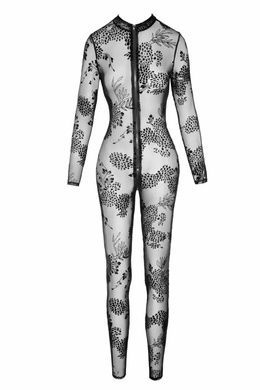 Бодістокінг Noir Handmade F237 Long tulle overall - S SX0121 фото