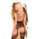 Бодистокинг в будуарном стиле Penthouse - Hottie Black S/L SO4385 фото 2