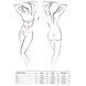 Костюм зайчика Passion MALLOY SET L/XL, трусики, топік і вушка EL12801 фото 3