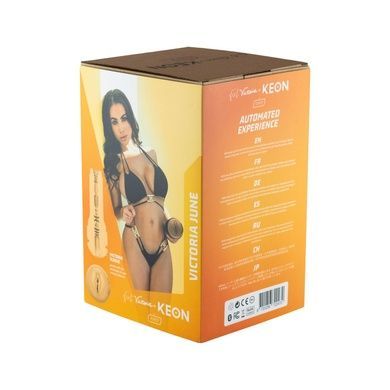 Інтерактивна секс-машина для чоловіків Kiiroo Keon Kombo Set з мастурбатором Feel Victoria SO7668 фото