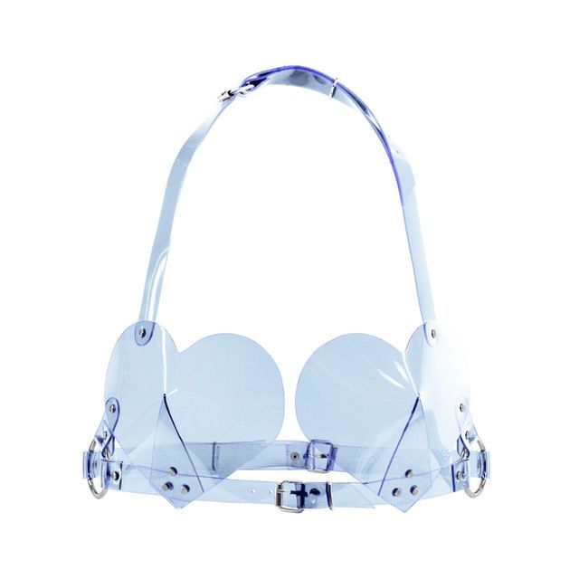 Лиф Сердце Feral Feelings - Hearts Bra Trasparent SO9309 фото