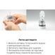 Мастурбатор Tenga - Aero Masturbator Silver, инновационная технология всасывания SO4912 фото 5