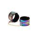 БДСМ-набор Liebe Seele Vivid Rainbow 8 Pieces Set, 8 аксессуаров, экокожа на бархатной основе SO9504 фото 9