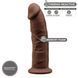 Фаллоимитатор SilexD Oscar Brown (MODEL 2 size 9in), двухслойный, силикон+Silexpan, диаметр 5,4см SO9927 фото 2