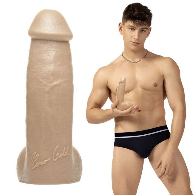 Фалоімітатор Fleshjack Boys: Reno Gold Dildo SO9582 фото