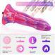 Фалоімітатор для секс-машин Hismith 10.3&Prime; Silicone Monster Dildo Series, KlicLok та присоска SO6216 фото 4
