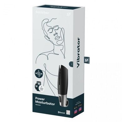 Смарт-мастурбатор Satisfyer Power Masturbator с вибрацией SO7775 фото