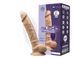 Фаллоимитатор с вибрацией SilexD Vetus Vibro Flesh (MODEL 1 size 8in) + LRS, двухслойный, диам.4,2см SO8213 фото 1