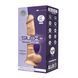 Фаллоимитатор с вибрацией SilexD Vetus Vibro Flesh (MODEL 1 size 8in) + LRS, двухслойный, диам.4,2см SO8213 фото 4