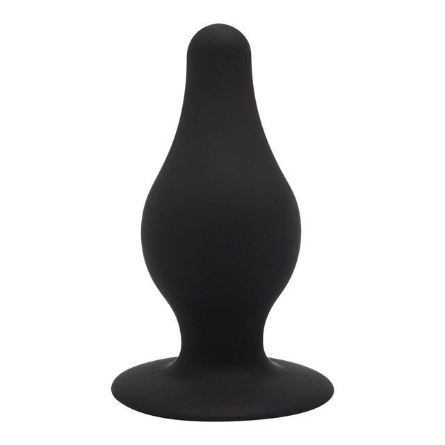 Анальная пробка SilexD (Model 2 size L) двухслойная, силикон+Silexpan, диаметр 4,5 см SO5015 фото