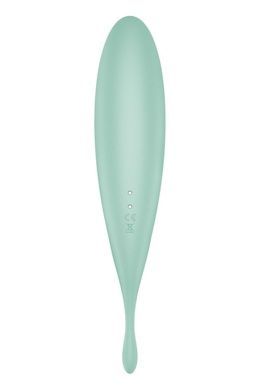 Смарт-вибратор для клитора с вакуумной стимуляцией Satisfyer Twirling Pro+ Mint SO6716 фото