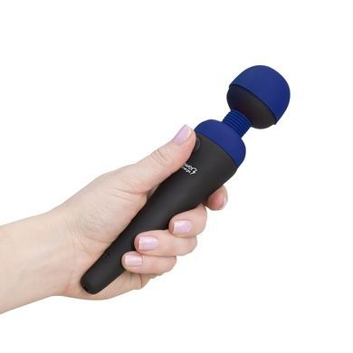 Вибромассажер PalmPower Recharge Blue, перезаряжаемый, гибкая головка, тревел-замок SO8901 фото
