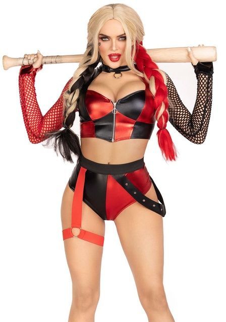 Еротичний костюм Leg Avenue Crime Spree Sweetie Costume L SO9206 фото