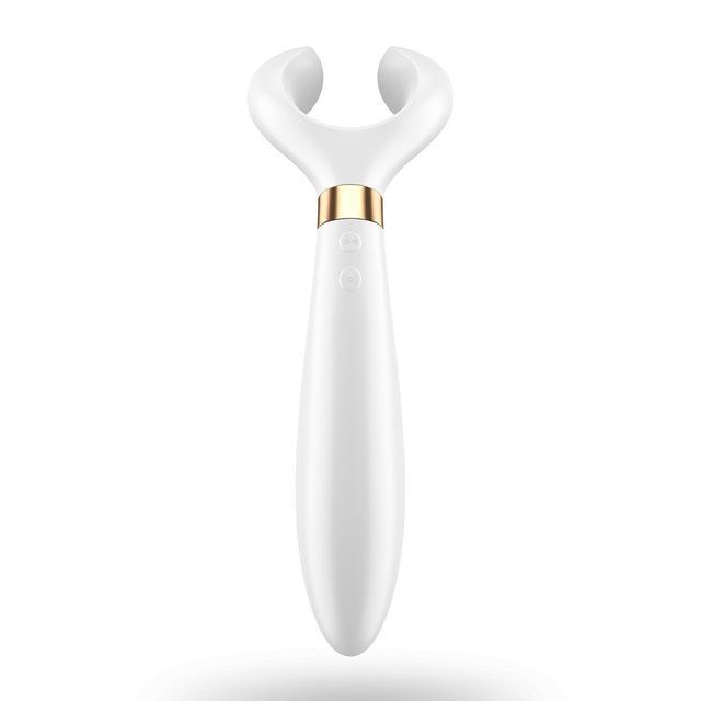 Вібратор для пар Satisfyer Endless Fun White, три мотора, багатофункціональний SO3107 фото