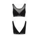 Топ з прозорою вставкою Passion PS002 TOP XL, black SO4202 фото 5