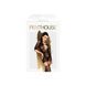 Бодистокинг Penthouse High stakes S/L Black, мини-платье, цветочный декор, глубокое декольте, чулки SO6467 фото 3