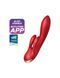 Смарт вибратор кролик с двойным отростком Satisfyer Double Flex Red SO6092 фото 1