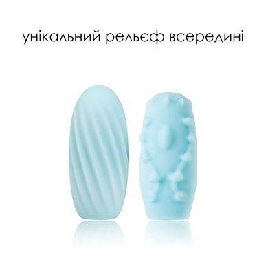 Яйцо-мастурбатор SVAKOM - HEDY Blue SO3028 фото