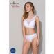 Топ з прозорою вставкою Passion PS002 TOP XL, white SO4206 фото 3